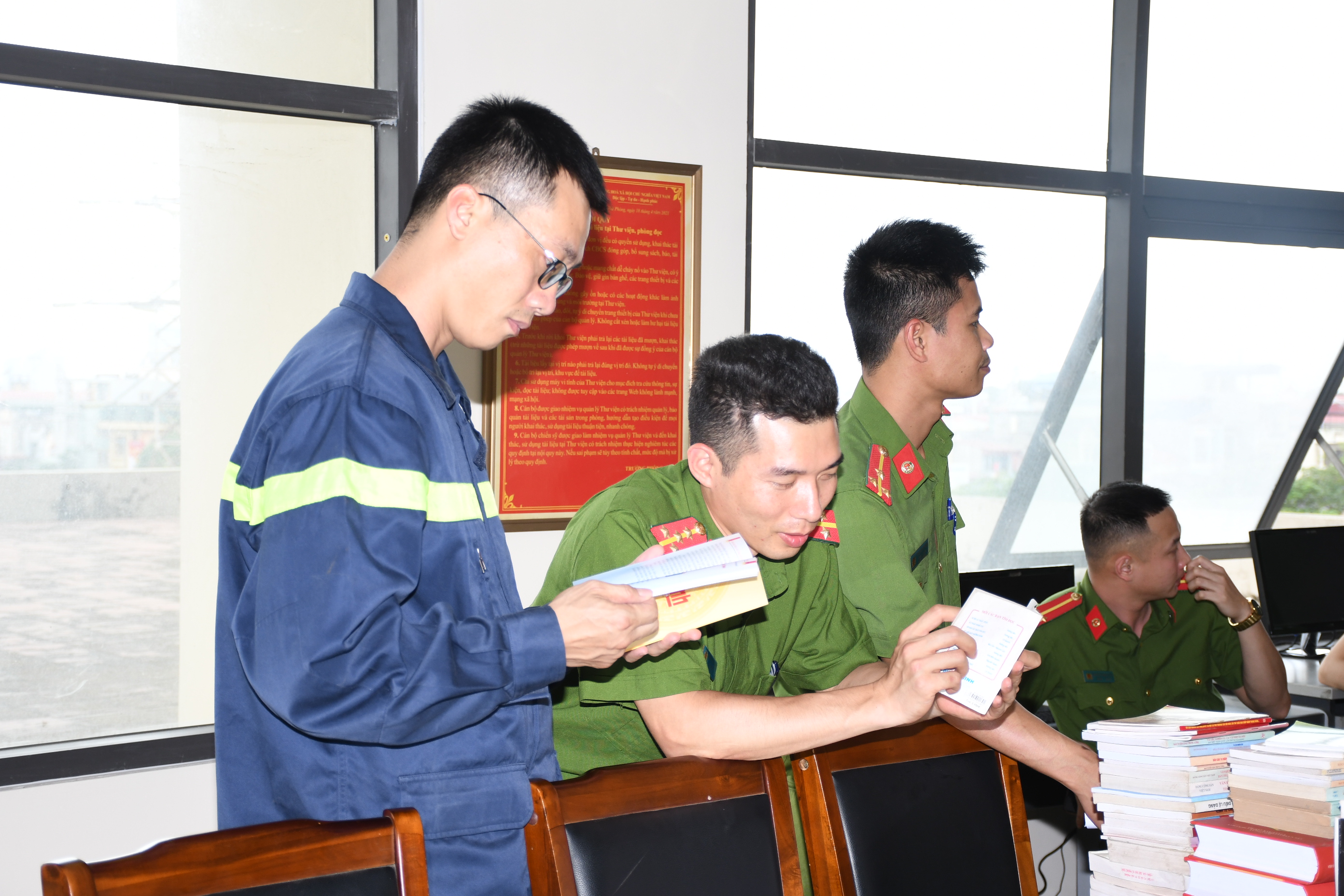 Phòng Cảnh sát PCCC&CNCH duy trì hiệu quả 2 phần việc